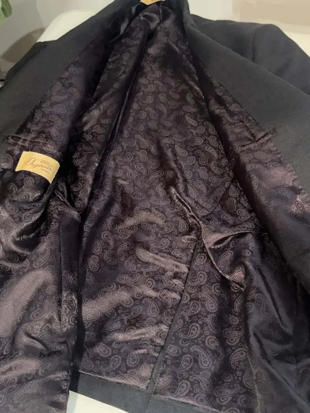 Old Money Herringbone Blazer Dark Academia Heritage Sport Coat Men’s S 38